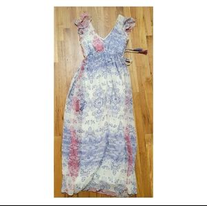 Maxi flowy dress/Maternity dress